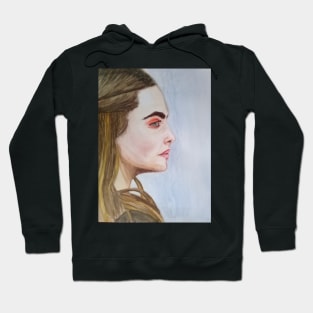 ojos naranja Hoodie